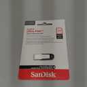 SANDISK 128GB Ultra Flair USB 3.0 Flash Drive, SDCZ73-128G-G46, Black