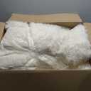 8x10 Area Rugs for Living Room Bedroom, Ultra Soft Fluffy Cream White Large Rug Carpet for Bedroom, Upgrade Non-Slip Fuzzy Shag Plush Rugs for Nursery Boys Girls Kids Room Modern Indoor Home Decor