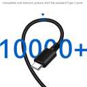 Chromebook Charger USB C Laptop Charger Compatible with HP, Lenovo, Dell, Acer, Asus, Samsung, Google Type C 45W Universal Power Adapter