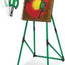 EastPoint Go Gater Tomahawk Axe Throw Set - Green, Medium - Bristle Target & Foam Tomahawks for Yard Games - Easy Portable Setup for Outdoor Games - Hand-Eye Coordination for Outdoor Activities