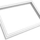 Upgraded W10443316 Freezer Door Gasket Compatible with Whirlpool Refrigerator,28.54" x 23" W10571961 Freezer Door Seal Replacement Fits for Amana, Kenmore, KitchenAid models WRF532SMBB00, KRBL102ESS01