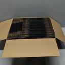 Ireer 50 Pack 6 x 4 x 3 Inch Black Shipping Boxes Bulk Small Corrugated Cardboard Mailer Boxes for Small Business Jewelry Ornament Gifts Wrapping Mailing Packing Shipping Packaging