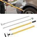 Adjustable Puling Stick Tool Universal for Auto Body Repair Bumpers,Panels,Hoods and Decks,55.4" Length,Powder Coated