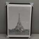 Upsimples 20x24 Picture Frame, Display Pictures 16x20 with Mat or 20 x 24 Without, Wall Hanging Poster Frames, Black, 1 Pack