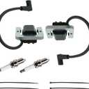 2 Pack 24-584-36-S Ignition Coil Moudle for Kohler CH22 CV22 CH25 CV25 CH23 CH730 CH740 Command Pro Twin Engine, Replaces KH-24 584 11-S, 24 584 15-S, 24 584 03, 24 757 23