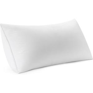 Miulee 14x22 Inch Premium Lumbar Throw Pillow for Bed Sofa Couch Virgin Microfiber with 100% Cotton Cover Decorative Throw Pillow Insert Stuffer Form