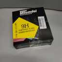 2 x Milomdoi 9 in 1 Screen Protector for Samsung Galaxy Z Fold 7, 3 Inside Flexible Film + 3 Front Tempered Glass + 3 Camera Lens Protector Accessories with Installation Frame (Black)