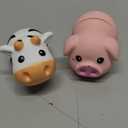 V-Opitos 2 Pack Farm Animal Matching Toys, Montessori Gifts for 1-3 Year Old Toddlers