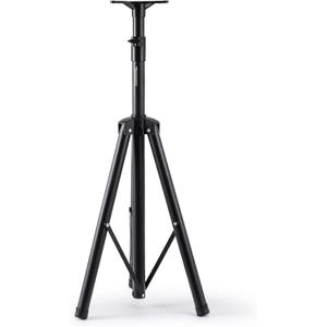 Heavy-Duty Scoreboard Tripod Stand 3.9Ft to 5.9Ft Adjustable Metal Tripod, Anti-Slip Base & Removable Tray, Foldable 3-Leg Design for Easy Storage Perfect for Sports Games Scorekeeping