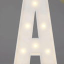 2FT Light Up Letters, Letter A