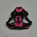 PHOEPET No Pull Dog Harnesses for Small Dogs Reflective Adjustable Front Clip Vest with Handle 2 Metal Rings 3 Buckles [Easy to Put on & Take Off](XS, Pink)