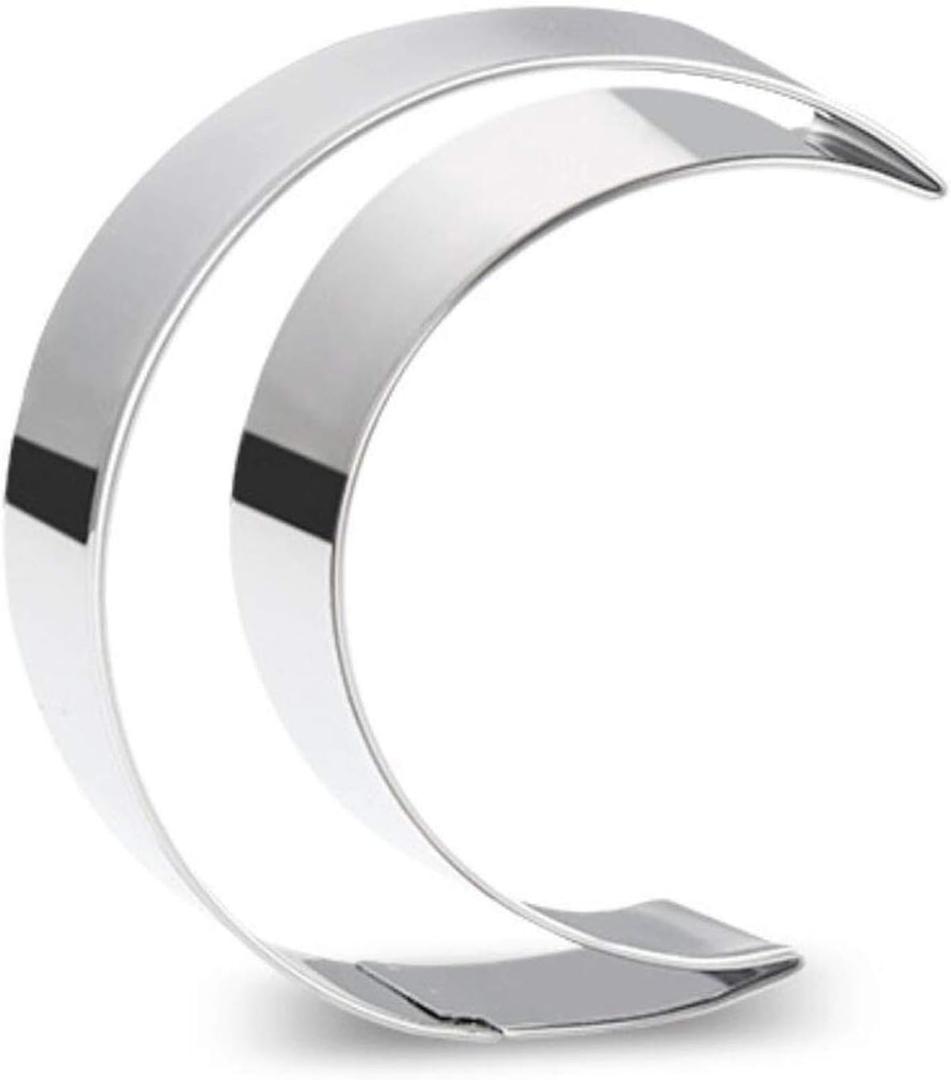 5 x Crescent New Moon Cookie Cutter