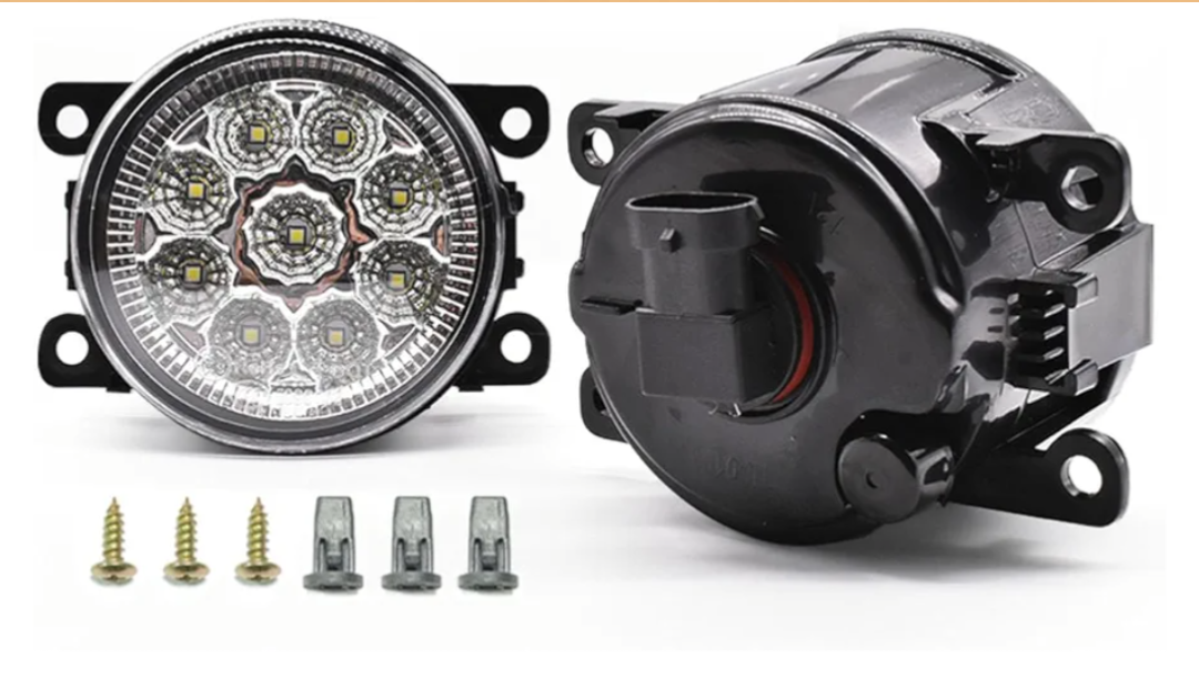 Compatible for Subaru Impreza Legacy Outback Fog Lights Assembly, Fog Driving Lamps Clear Lens, Plug n Play, 6000K Cool White, Pack of 2