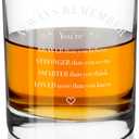 Inspirational Gifts for Women - Birthday Gifts for Women Whiskey Glasses 10oz Duck Gift Encouragement Motivational Affirmation Cheer Up Encouraging Christmas Thank You Gift for Friends