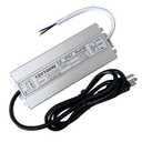 Led Driver 12V Led Transformer 100W IP67 Waterproof Power Supply Ultra Thin 0.78in 100-277V AC to 12Vdc Low Voltage Transformers with 3-Prong Plug 3.3 Feet Cable Indoor Outdoor LED Light