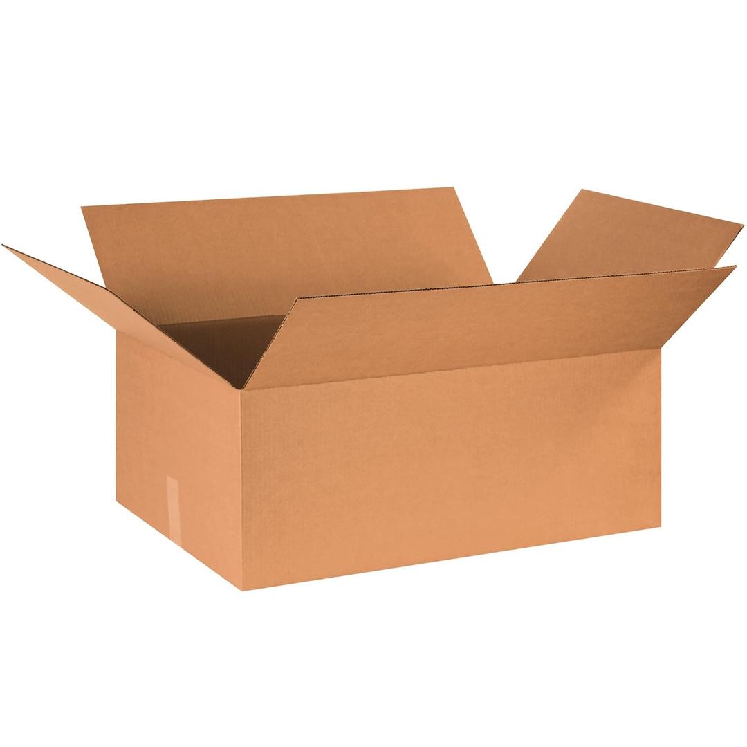 BOX USA 30x20x12 Corrugated Boxes, Large, 30L x 20W x 12H, Pack of 15 | Shipping, Packaging, Moving, Storage Box for Home or Business, Strong Wholesale Bulk Boxes