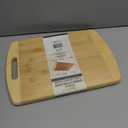 Bamboo Cutting Board  Small & Durable, Eco-Friendly, Perfect for RV, Camping, Tiny Kitchens, Multi-Purpose 13.4" x 9.4"