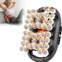 Massage Gun, 42 Head Foot Back Neck Shoulder Massager with 9 Adjustable Multi-Modes & Intensities, Fascia Gun for Athletes, Birthday Gifts for Men