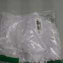 HRX Package 100pcs White Organza Jewelry Bags Drawstring 3 x 4 inch, Little Mesh Gift Pouches Mini Candy Bags for Small Presents Jewelry Earrings