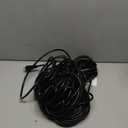 16AWG 10A 1250W 125V 100 Ft Outdoor Extension Cord Waterproof, Weatherproof & Flame Retardant Black 3 Prong Power Cord Outside for Lawn & Garden, SJTW ETL Listed