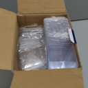 JOLLY CHEF 50 Pack 5 oz Plastic Dessert Cups with Lids and Spoons, Yogurt Parfait Appetizer Cup for Party, Clear Mini Dessert Shooter for Pudding Fruit Trifle Ice Cream