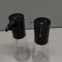 15 oz Automatic Soap Dispenser Touchless Rechargeable Dish Soap Dispenser Bathroom 4 Adjustable KitchenBlack+Black