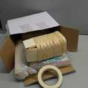 Namalu 24 Set Hot Air Balloon Centerpieces Paper Lanterns Wooden Candy Boxes with Sticks DIY Craft for Baby Shower Wedding Bachelorette Birthday Party Table Decoration(Macaron)