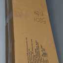 Decor Therapy Half Moon Entry Table, With Shelves & Easy Assembly, Farmhouse Entryway Table, Black, Wood - (28.5" x 11.8" x 28.5")