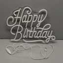 Happy Birthday Neon Sign For Backdrop Birthday Decorations LED Neon Light Signs for Birthday Led Light Up Sign Party Decor Dimmable Warm White LED for Birthday Gift 16.5"12.4"
