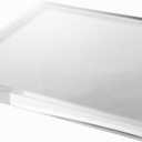CiaoHER 1in Thickness Beveled Acrylic Square Display Block Clear Polished Pedestal Stand Riser (12x12, 1pack)