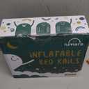 LUMARA Inflatable Bed Rail for Toddlers 2 Pack - Portable Travel Bed Bumpers for Kids Fits Twin Full Queen King Size Beds - Non-Slip Safety Guard Rails