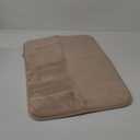 Yimobra Memory Foam Bath Mat Rug, 24 x 17 Inches, Comfortable, Soft, Non-Slip, Super Absorbent, Quick Drying Bathroom Rug for Floor, Tub & Shower, Machine Washable, Thick, Beige