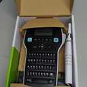DYMO LabelManager 160 Portable Label Maker Bundle, EasytoUse, OneTouch Smart Keys, QWERTY Keyboard, Large Display, For Home & Office Organization, Includes 3 D1 label cassettes