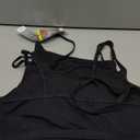 Hanes Women's Cotton String Bralette (3 Pack), M, Black