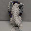 Rope Dog Toys to Keep Them Busy - Tug of War Dog Toys for Boredom Plush Interactive Squeaky Puppy Toys for Small Medium Large Dogs (Brown & Grey)