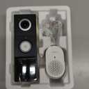 Tapo 2K+ Wired or Battery Powered Smart Video Doorbell with Chime - 180 Field of View, Person/Vehicle/Package Detection, Ring Call, 2-Way Audio, Subscription-Free Local Storage or Optional Cloud,D225