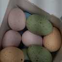 24/16/36 Pcs Easter Speckled Eggs, 2.4" Multi Colors Plastic Eggs for Easter Decorations, Pastel Easter Decor,Bowl & Vase Filler, Easter Basket Filler and Spring Table DIY Decor