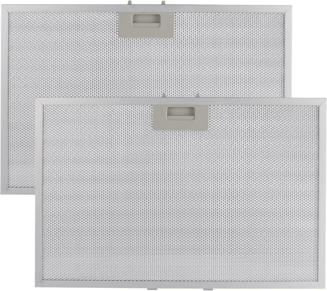 wb02x11012 Range Hood filter Compatible with Compatible with GE Range Hood JV666H2SS,JV566H2SS,17.5 x 11.7 x 0.35Inches 2Pack
