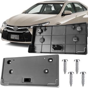 License Plate Bracket Accessories for Chevrolet Cruze 2011 2012 2013 2014, Front Bumper License Plate Holder Replacement Frame Black Mount