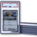 5× PSA Slab Guards – Impact-Resistant Protection System for PSA Graded Cards | Engineered Shock-Absorbing PSA Slab Protector | PSA Compatible Bumper Guard Set - Grey