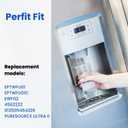 Haprait Replacement for Frigidaire EPTWFU01, Pure Source Ultra II, Compatible with EWF02, EPTWFU01 Water and Ice, 3 PCS
