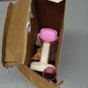 Kids Vacuum Toy That Really Works 3 in 1 Toddler Vacuum Cleaner with Realistic Suction, Role Play STEM Educational for Girl Boy 3 4 Year Old (Pink)