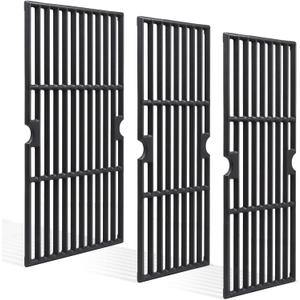 Criditpid 18 Inch Grill Grates for Charbroil Performance 463376519 Replacement Parts, Cast Iron Cooking Grid for Char-Broil 463377319, 463376419, 463376319, G470-0002-W1, G470-0003-W1, G321-0005-W1