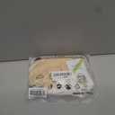 KUKU PANDA Sexy G String Thongs for Women Stretchy Cotton Panties Ladies No Show Underwear 6 Pack Set (Black White Beige, Small)