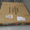 Goazhpon Jersey Frame Display Case for Wall , Large Lockable T-Shirt Shadow Box with Clear UV Protection Acrylic & Hangers for Football Basketball Baseball Soccer Hockey, Matte Black 1 Pack