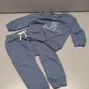 Bonangber Sibling Matching Outfits Newborn Toddler Baby Long Sleeve Crewneck Sweatshirt with Pants Cute Fall Winter Clothes Size 100