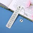2026 Graduation Gifts for Her Initial Christian Bookmark Gifts Class of 2026 Graduation Bookmarks for College Middle High School Inspirational Gift Ideas Christian Gift