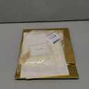 UoeRing 1 Pcs Gold Gift Box 9.5x6x3 inch Small Luxury Gift Box for Presents with Magnetic Lid Collapsible,Birthday,Christmas,Contains Card, Ribbon, Tissue Paper,Shredded Paper Fille