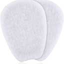 Unisex Large Size Felt Tongue Cushion Pads, 7 Pairs, Trimable
