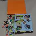 Magnetic Puzzles for Kids Ages 1-3, Travel Toddler Puzzles Ages 2-4 Year, Excavator Refrigerator Magnet for Kids Learning Gift for Road Trip